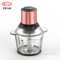 Mini food chopper with stainless steel bowl
